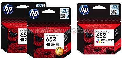   HP Deskjet Ink Advantage 1115/ 3635/ 652 Black 2./ Color (Set652BBC)