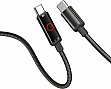 ���� ������ USB-C to USB-C 1.0m 3A PD60W black ColorWay (CW-CBPDCC103-BK)