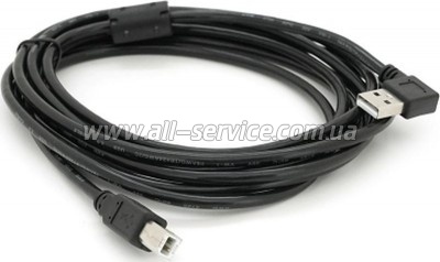 ������ ��� �������� USB 2.0 AM/BM 2.0m 90� corner black Ritar (YT-AM/BM90�-2.0B)