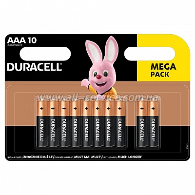  Duracell AAA MN2400 LR03 10. (5002509/5006462)