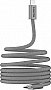 ���� ������ USB-C to USB-C 1.0m 60W Magnet Braided Light Grey Canyon (CND-CCMG60AB15LG)