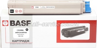 Тонер-картридж BASF OKI C810 аналог 44059120/ 44059108 Black (BASF-KT-C810K) Тонер-картридж BASF OKI C810 аналог 44059120/ 44059108 Black (BASF-KT-C810K)