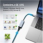 ������� USB-C + USB A to RJ45 Ethernet 1000Mbps ColorWay (CW-AD-CRG)