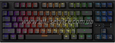  GamePro MK180B Hot-Swap Red Swich RGB USB UA Black (MK180B)