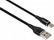 ���� ������ USB 2.0 AM to Type-C 1.0m cylindric nylon back Vinga (VCPDCTCCANB1BK)