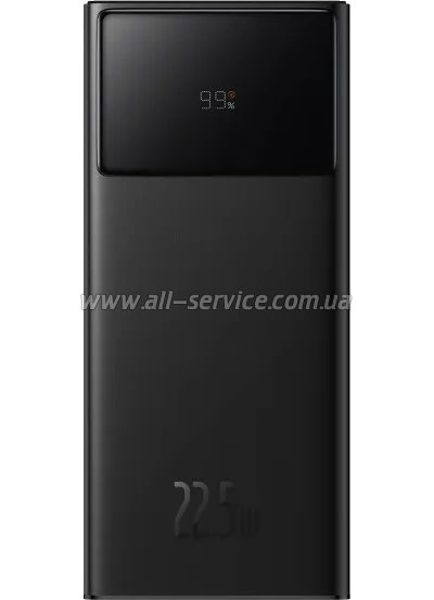 ������� ������������� Baseus 20000mAh Star Lord Display 22.5W PD Black (PPXJ080001)