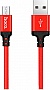 ���� ������ USB 2.0 AM to Micro 5P 1.0m X14 red HOCO (6957531062851)