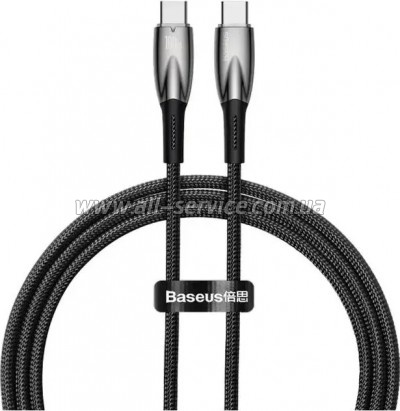 ���� ������ USB-C to USB-C 1.0m 100W black Baseus (CADH000701)
