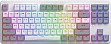  Hator Rockfall 3 Mecha TKL QMK/VIA Orange Wireless White (HTK851UA)