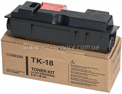     TK-18 Kyocera Mita FS-1018/ 1020/ 1118/ 1T02BX0EU0/ 1T02FM0EU0/ 370PU5KW