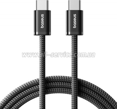 ���� ������ USB-C to USB-C 1.0m 100W (20V/5A) black Baseus (P10381400121-00)