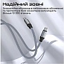 ���� ������ USB-C to USB-C 1.2m Promate (springy.grey)