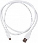 ���� ������ USB 2.0 AM to Micro 5P 0.5m Cablexpert (CCP-mUSB2-AMBM-W-0.5M)