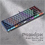  GamePro MK140R Red Swich Low Profile USB Dark Gray (MK140R)