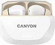 Наушники Canyon Hexagon 7 TWS ANC+ENC Wireless Charge White/Beige (CNS-TWS7WB) Наушники Canyon Hexagon 7 TWS ANC+ENC Wireless Charge White/Beige (CNS-TWS7WB)