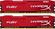  Kingston HyperX Fury DDR4 8GBX2 KIT 2933 CL17, Red (HX429C17FR2K2/16)