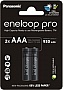 ����������� Panasonic AAA Eneloop 930mAh Pro NI-MH * 2 (BK-4HCDE/2CP)