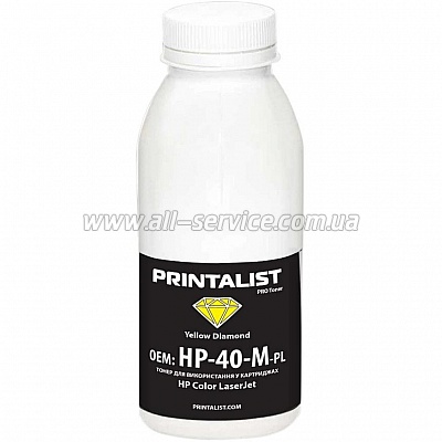  PRINTALIST  HP CLJ   40 Yellow (HP-40-Y-PL)