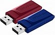 ������ Verbatim 2x32GB Store'n'Go Slider Red/ Blue (49327)