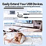 Дата кабель USB 3.2 AM/AF 2.0m 10Gbps PVC black Vention (CBOBH) Дата кабель USB 3.2 AM/AF 2.0m 10Gbps PVC black Vention (CBOBH)