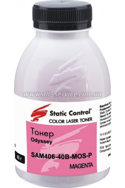  SCC Odyssey Samsung CLP-360/ CLX-3300  40 magenta (SAM406-40B-MOS-P)