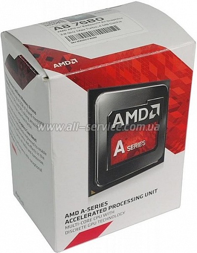  AMD A8-7680K sFM2+ (AD7680ACABBOX) BOX