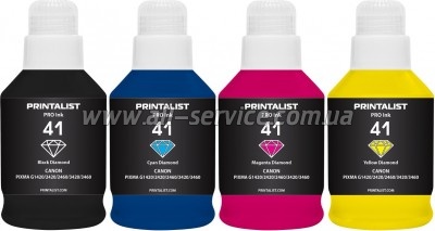   PRINTALIST GI-41 Canon G2420/ G3420 4190 BP/C/M/Y (PL41SET4)