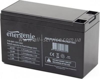 �������������� ������� EnerGenie 12V 7.2Ah (BAT-12V7.2AH)