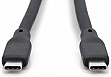 ���� ������ USB-C to USB-C 0.5m USB4 2.0 80G 240W 16K silicone black Digitus (AK-300350-005-S)