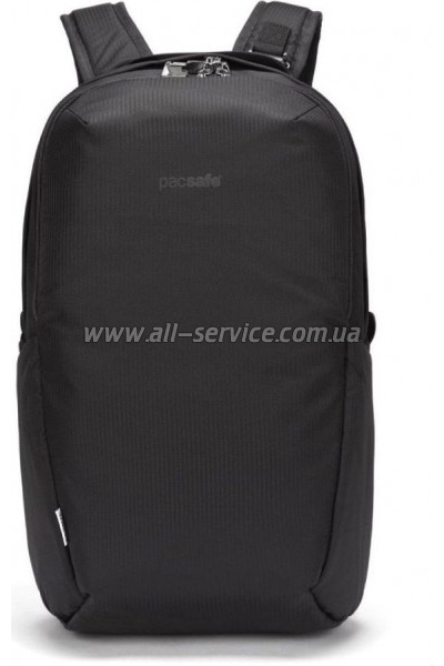 Рюкзак туристический Pacsafe Vibe 25L Econyl backpack чорний (40100138) Рюкзак туристический Pacsafe Vibe 25L Econyl backpack чорний (40100138)