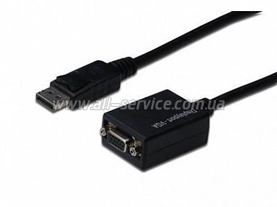  DIGITUS DisplayPort to VGA (DB-340403-001-S)
