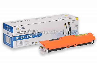  G&G HP Color LJ CP1025/ CP1025nw Yellow (G&G-CE312A)