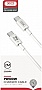 ���� ������ USB-C to USB-C 2.0m 100W white XO (CB-Q100-2CC)