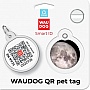 Адресник для животных WAUDOG Smart ID с QR паспортом Адресник для животных WAUDOG Smart ID с QR паспортом