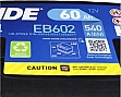   EXIDE EXCELL 60Ah   (-/+) (540EN) (EB602)