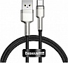 ���� ������ USB 2.0 AM to USB-C 1.0m Cafule Metal 66W black Baseus (CAKF000101)