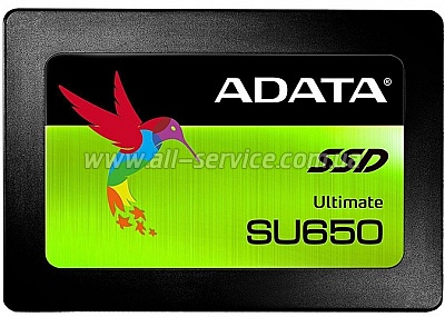 SSD  ADATA 480GB SU650 2.5