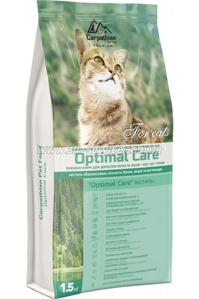     Carpathian Pet Food Optimal Care 1.5  (4820111140961)