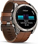 Смарт-часы Garmin fenix 8 51mm,AMOLED,Sapphire, Bare Ti, Blk/Chsnt Lthr (010-02905-40) Смарт-часы Garmin fenix 8 51mm,AMOLED,Sapphire, Bare Ti, Blk/Chsnt Lthr (010-02905-40)