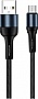 ���� ������ USB 2.0 AM to Micro 5P 1.0m nylon black ColorWay (CW-CBUM045-BK)