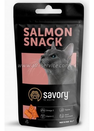    Savory Snack Salmon 60  (  ) (4820232631454)