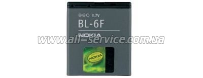      Nokia BL-6F Battery (1200 mAh Li-Ion)