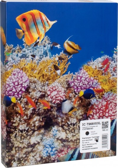 �������� Barva Epson T9661 XXL Epson WF-M5799DWF/ M5299DW ������ C13T966140 black (IC-T9661XXL)