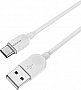 ���� ������ USB 2.0 AM to USB-C 3.0m 2.4A BX14 white BOROFONE (6957531090397)