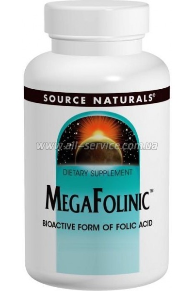  Source Naturals     (9) 800, MegaFolinic, (SN2027)