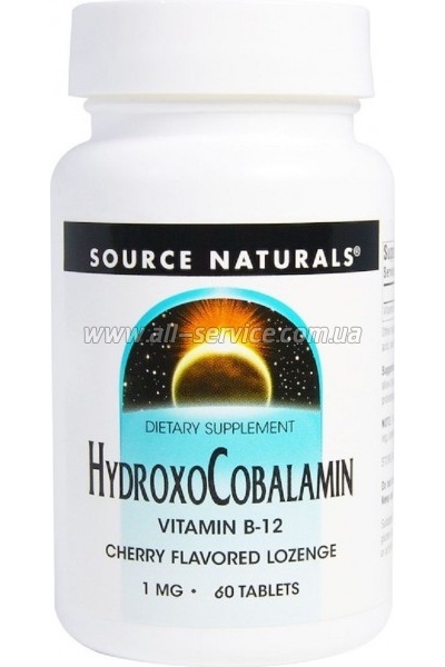  Source Naturals  B12, 1 , ,  , Hydroxocob (SN2654)