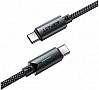 ���� ������ USB-C to USB-C 1.2m 60W nylon black Acefast (6974316284475)