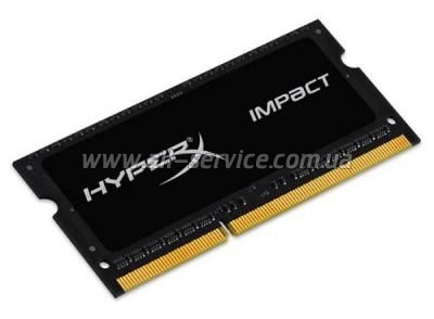  Kingston HyperX 8GB 1600MHz DDR3L CL9 SODIMM 1.35V HyperX Impact (HX316LS9IB/8)