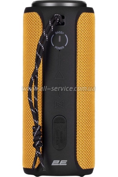   2E SoundXTube TWS MP3 Wireless WaterproofYellow (2E-BSSXTWYW)