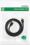 ���� ������ USB 3.0 AM/AM 3.0m US128 black Ugreen (90576)